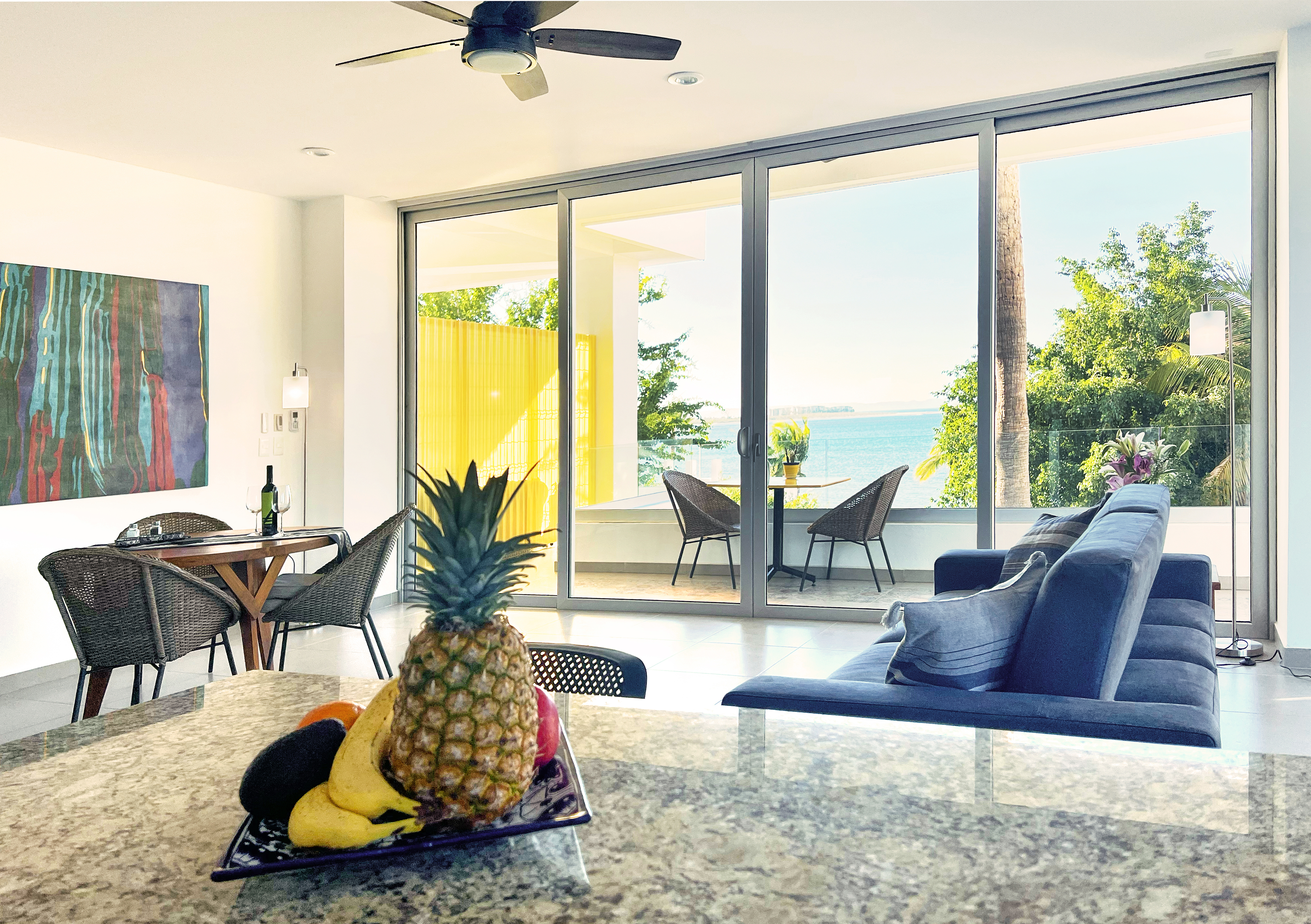 Rollstuhlgerechte Unterkunft - wohnraum mit meersicht - Casa Ubuntu