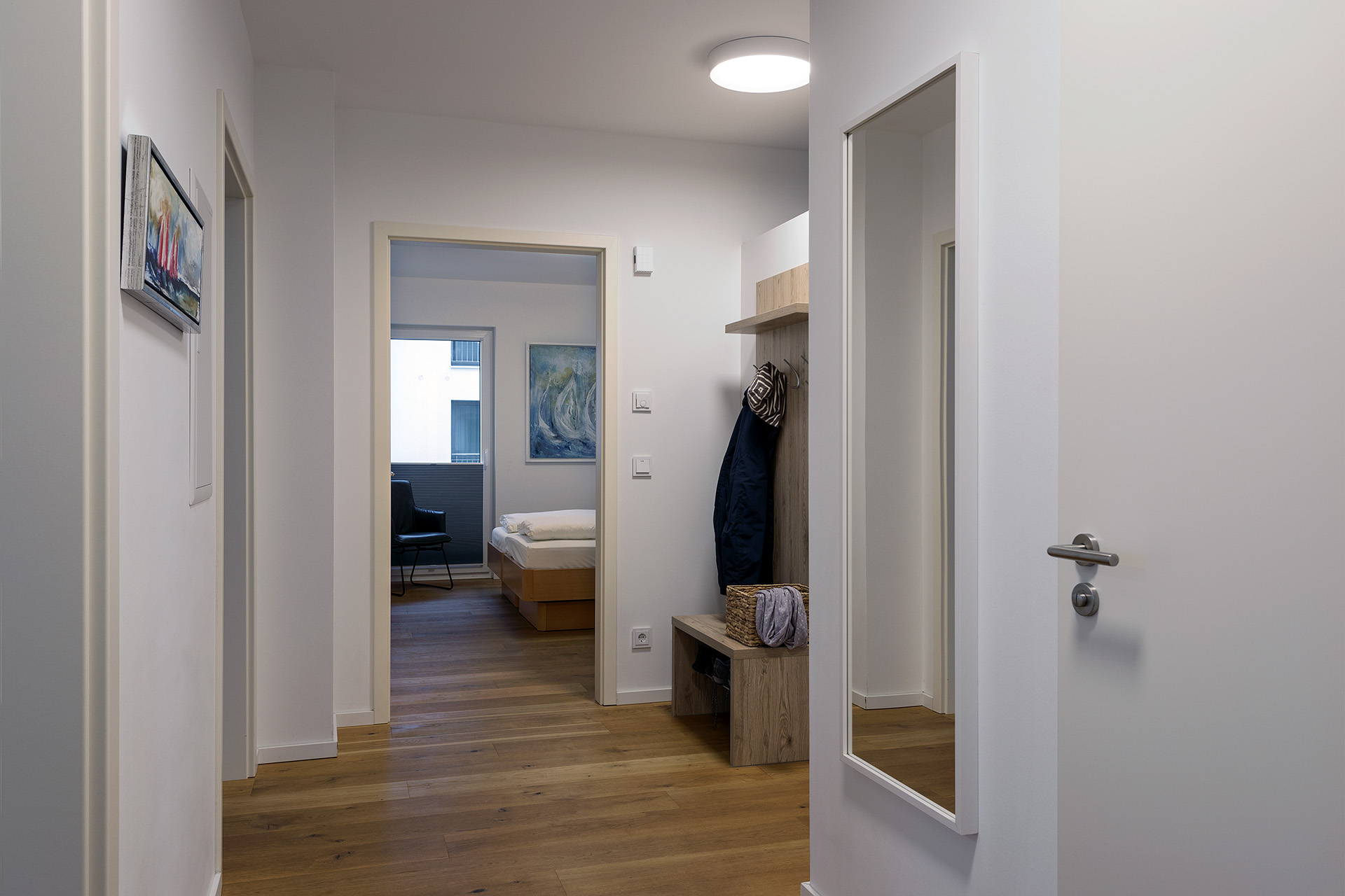 Rollstuhl-Urlaub: Flur - SP 3 FW Eastside App. 3 Olpenitz