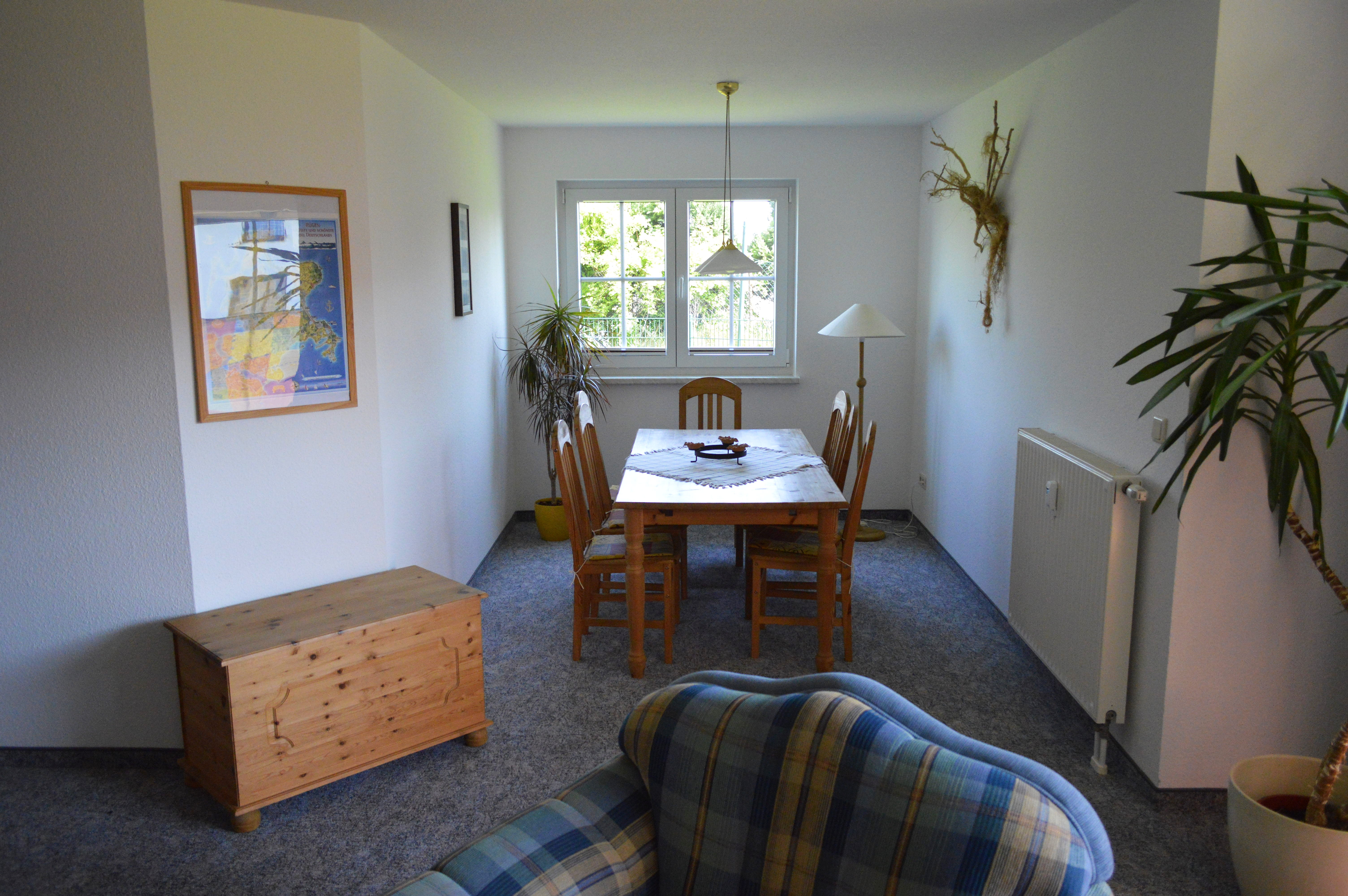 Rollstuhl-Urlaub: Fewo A3 Essbereich - Gästehaus Siebert