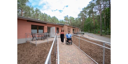 Rollstuhlgerechte Unterkunft - Unterkunftsart: Ferienhaus - Reihenhaus im Familienpark Senftenberger See