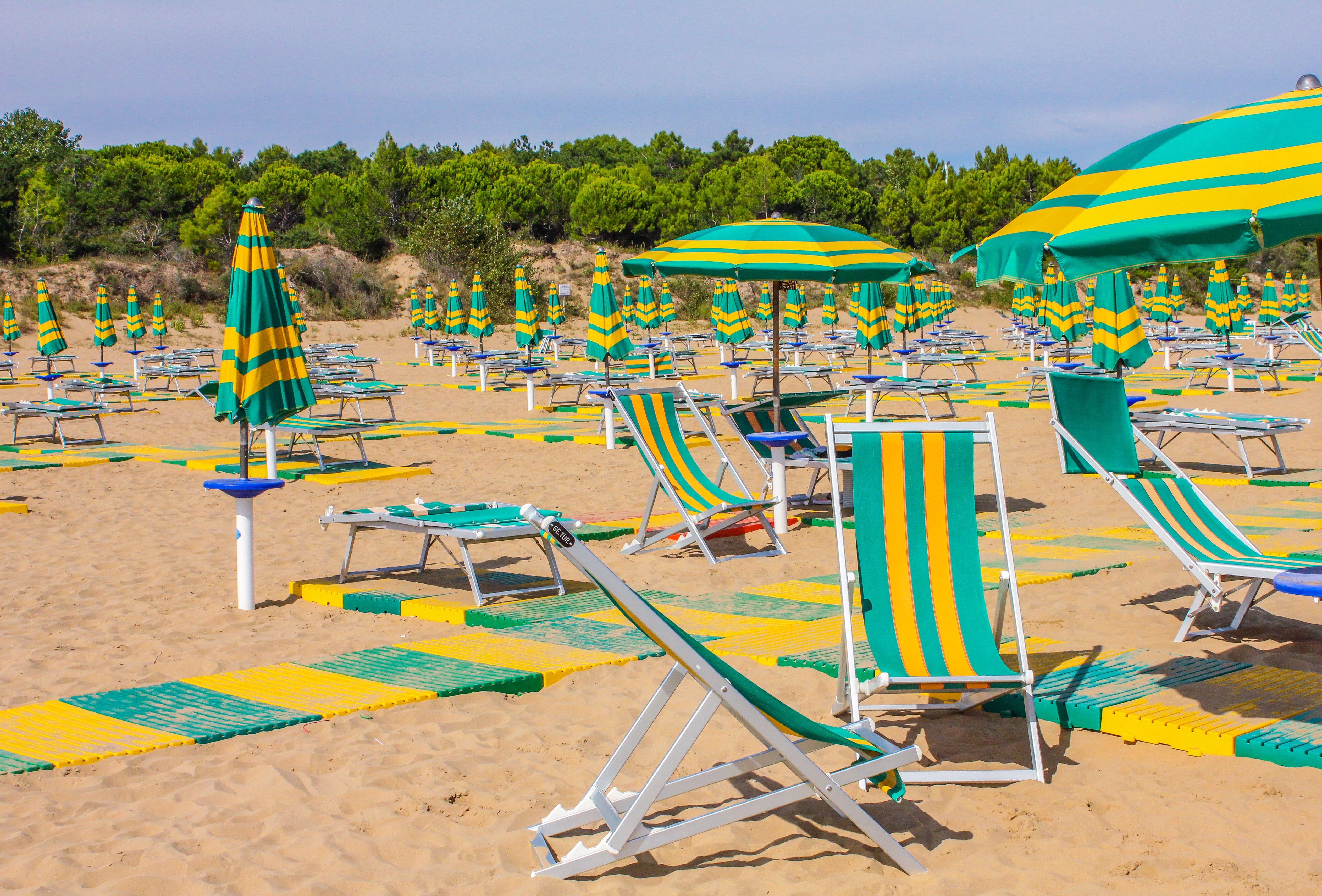 Rollstuhlgerechte Unterkunft - Meer - barrierefreier Privatstrand - Feriendorf Bella Italia