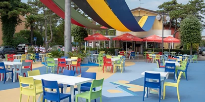 Rollstuhlgerechte Unterkunft - Barrierefreiheit-Merkmale: Für Gäste mit Sehbehinderung oder blinde Menschen - Caffetteria - Feriendorf Bella Italia