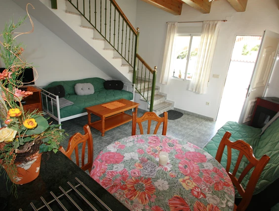 Rollstuhl-Urlaub: Wohn- und Essbereich - Residencial Thomas A1-A4