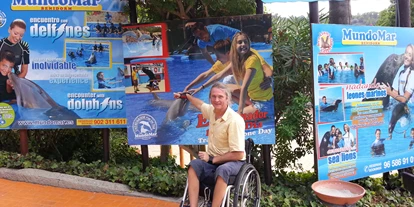 Rollstuhlgerechte Unterkunft - Pflegebett - Diverse Erlebnisparks und Delphintherapie an der Costa Blanca - Residencial Thomas A1-A4