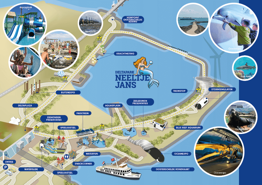 Vakantiepark Broedershoek  Ausflugsziele speziell für Rollstuhlfahrer Rundfahrt