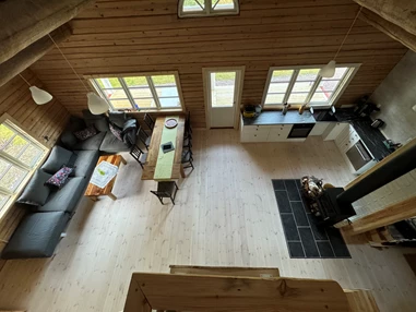 Rollstuhl-Urlaub: Blockhütte in Dalarna Schweden