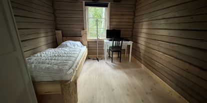 Rollstuhlgerechte Unterkunft - Unterkunftsart: Ferienhaus - Blockhütte in Dalarna Schweden