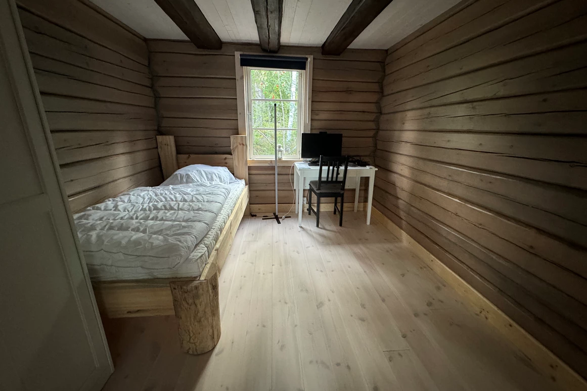 Rollstuhl-Urlaub: Blockhütte in Dalarna Schweden