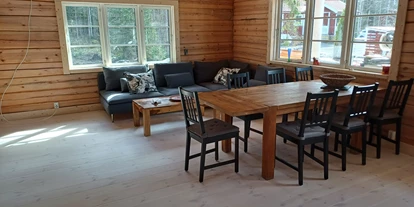 Rollstuhlgerechte Unterkunft - Unterkunftsart: Ferienhaus - Blockhütte in Dalarna Schweden
