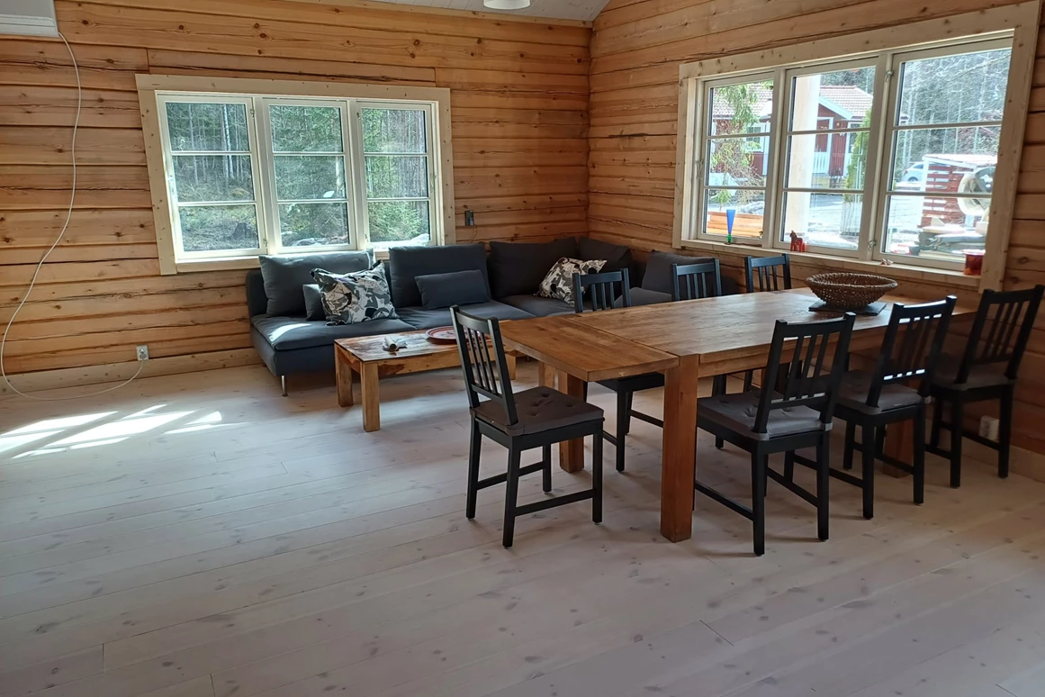 Rollstuhl-Urlaub: Blockhütte in Dalarna Schweden