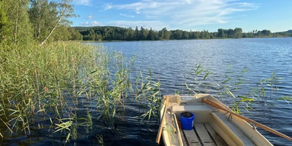 Rollstuhlgerechte Unterkunft - Unterkunftsart: Ferienhaus - Blockhütte in Dalarna Schweden