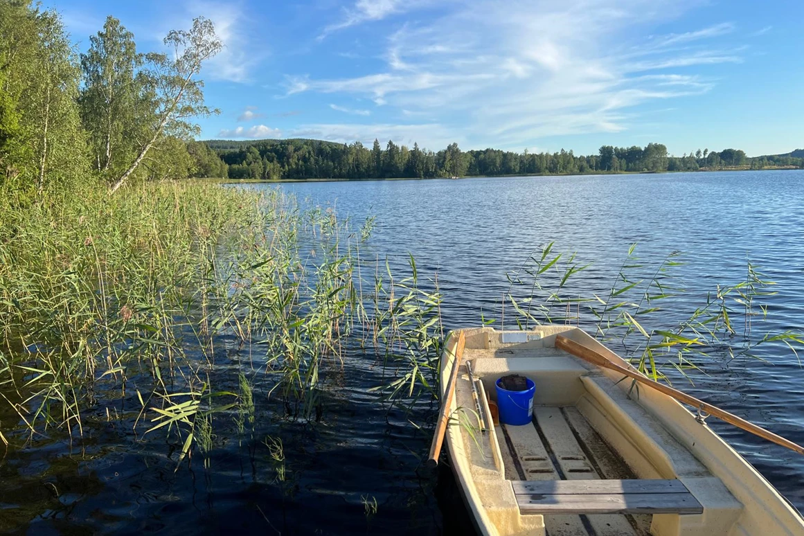 Rollstuhl-Urlaub: Blockhütte in Dalarna Schweden