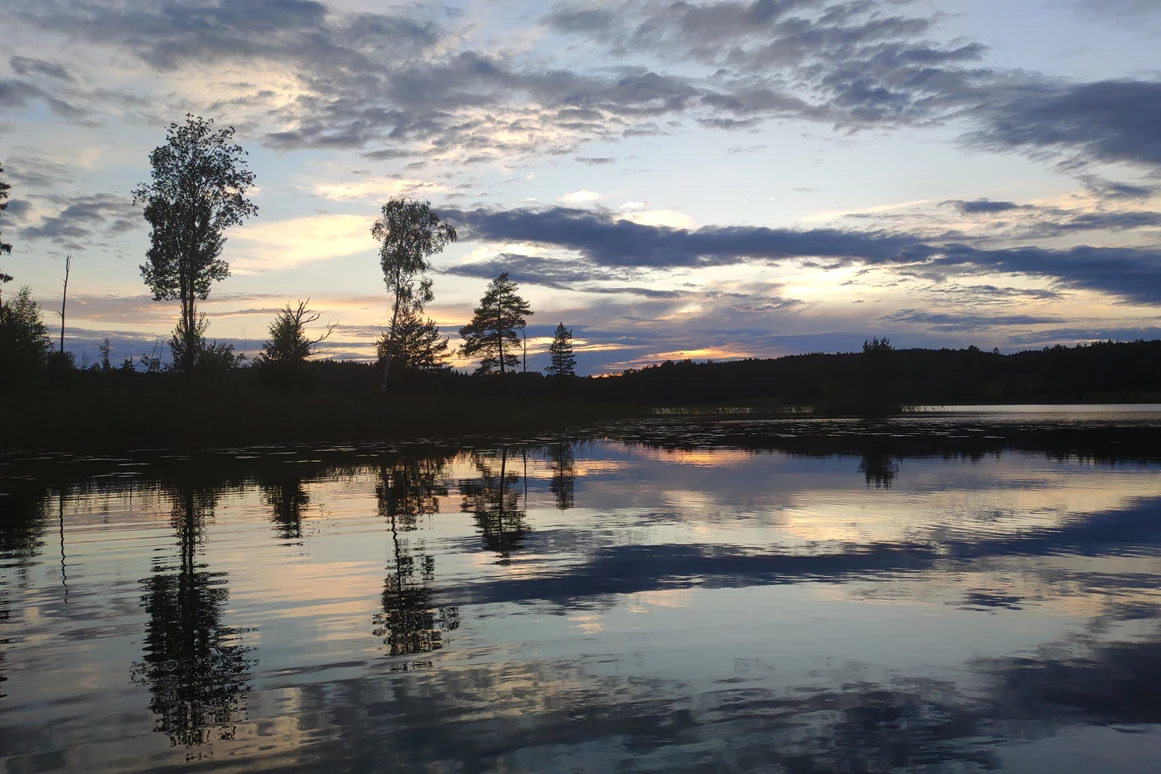 Rollstuhl-Urlaub: Blockhütte in Dalarna Schweden