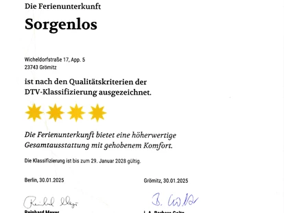 Rollstuhlgerechte Unterkunft - 4 Sterne Zertifizierung - Appartement Sorgenlos in Grömitz