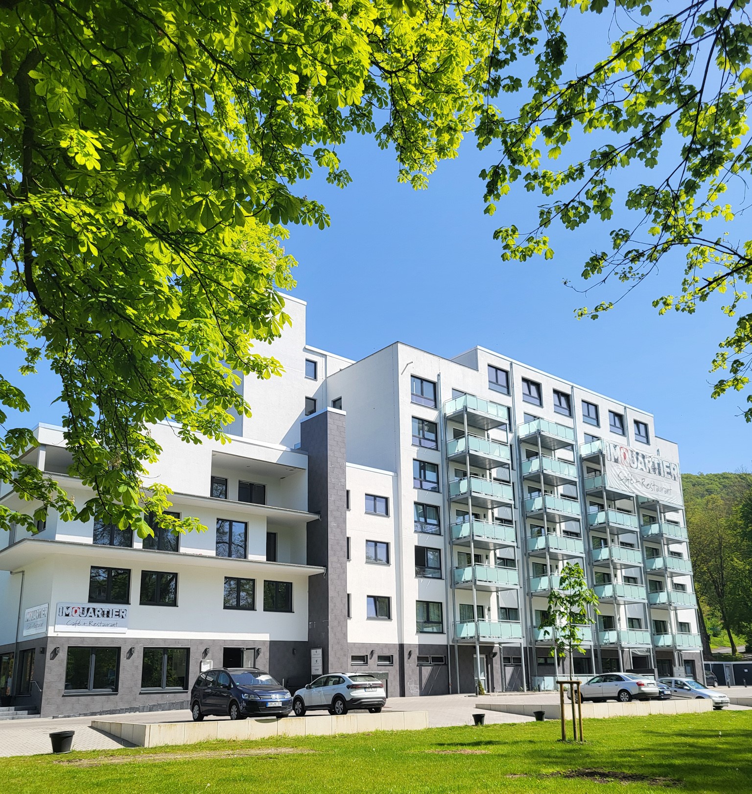 Rollstuhlgerechte Unterkunft - Weserbergland, Harz ... - Außenansicht der Unterkunft - Gandersheimer Boardinghouse