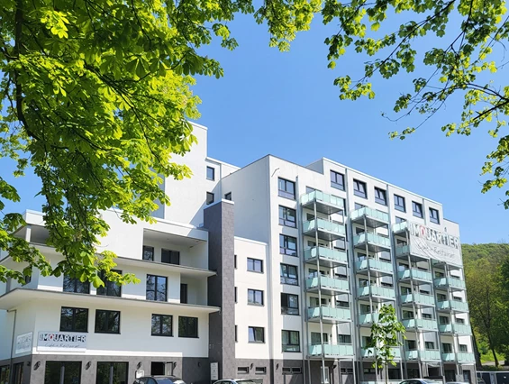 Rollstuhl-Urlaub: Außenansicht der Unterkunft - Gandersheimer Boardinghouse