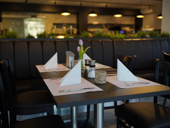 Rollstuhl-Urlaub: Restaurant Im Quartier - Gandersheimer Boardinghouse