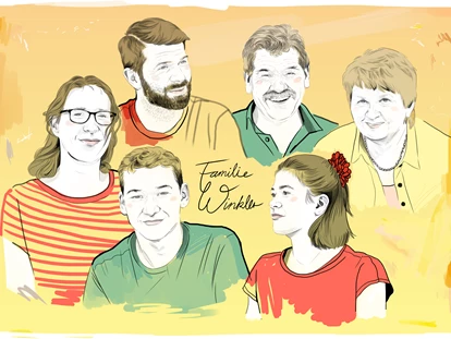Rollstuhlgerechte Unterkunft - Pflegebett - Portrait Fam. Winkler - Unser Schwalbennest