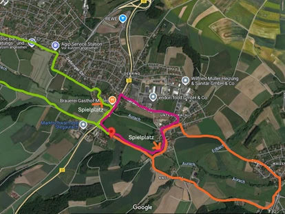 Rollstuhlgerechte Unterkunft - Pflegebett - Spazier- oder Radweg in direkter Umgebung. - Unser Schwalbennest