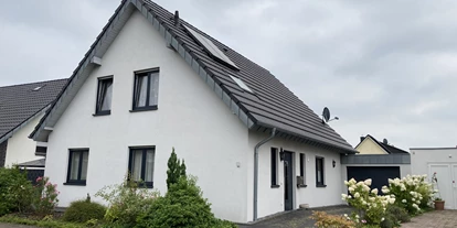 Rollstuhlgerechte Unterkunft - Unterkunftsart: Ferienhaus - Ferienhaau "Am Dombogen" Straßenansicht - Ferienhaus "Am Dombogen" Xanten