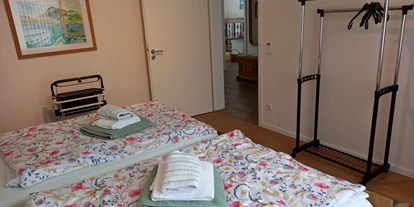 Rollstuhlgerechte Unterkunft - Unterkunftsart: Ferienhaus - Schlafzimmer EG - Ferienhaus "Am Dombogen" Xanten