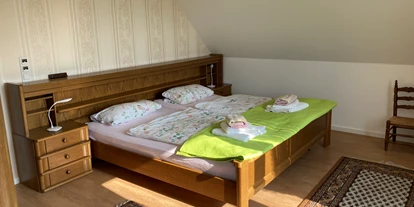 Rollstuhlgerechte Unterkunft - Unterkunftsart: Ferienhaus - Doppelbett 1.OG - Ferienhaus "Am Dombogen" Xanten