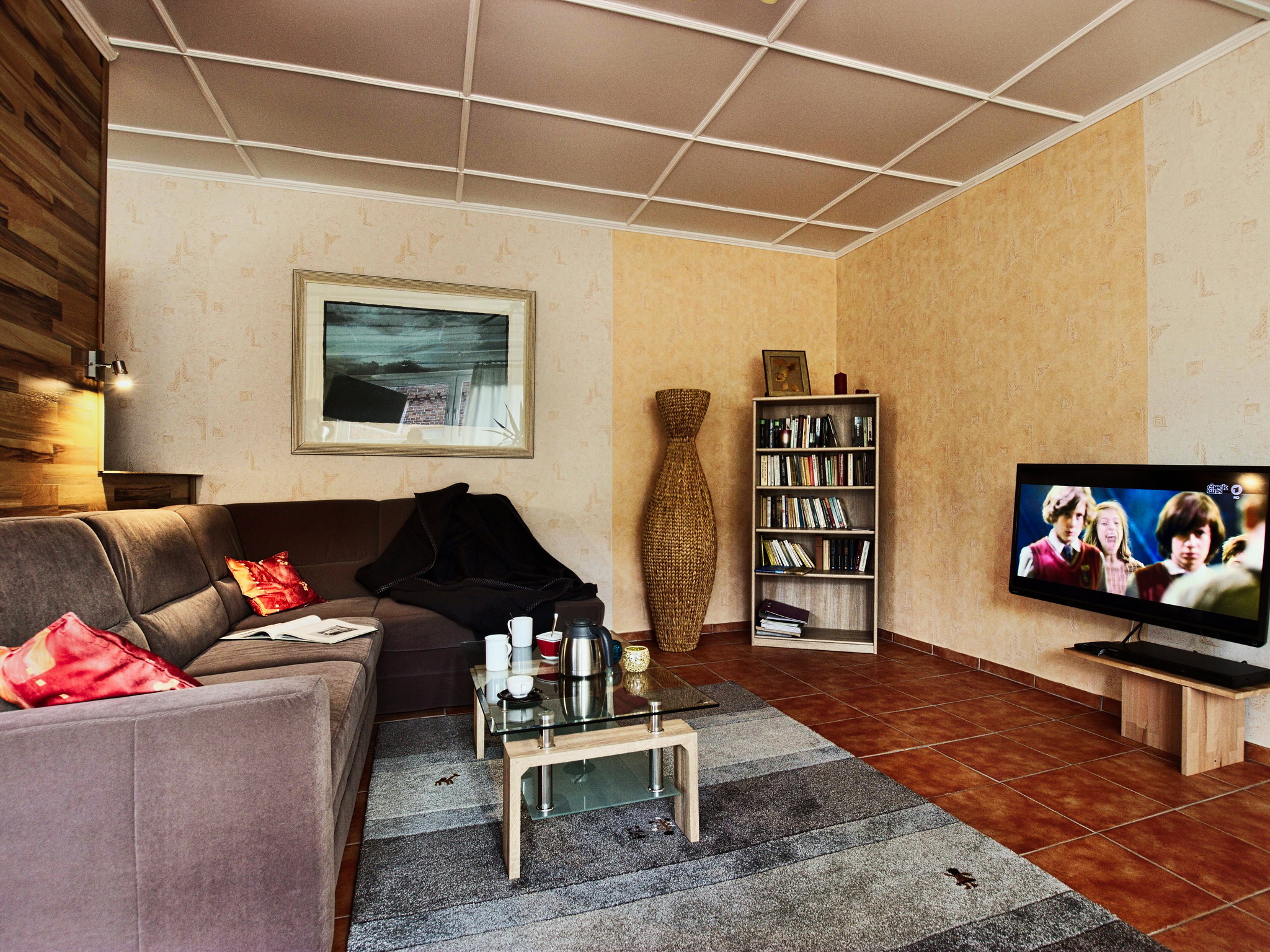 Rollstuhl-Urlaub:  Wohnbereich - Barrierefreie Ferienwohnung Godhans