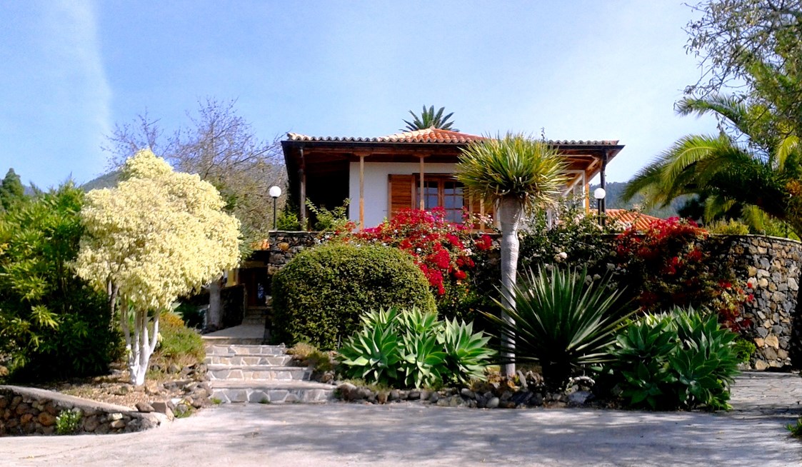 Villa Finca Tijarafe mit beheiztem Pool - barrierefreier Eingang ️