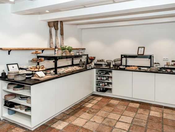 Rollstuhl-Urlaub: Frühstücksraum - Biohotel Wildland