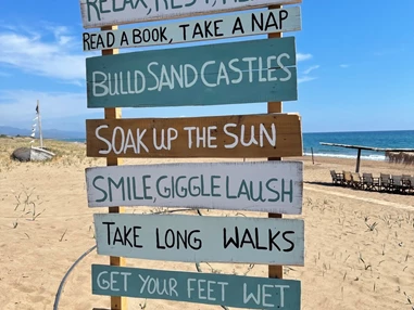 Rollstuhl-Urlaub: Willkommen am Strand - Ferienhaus Spiti Eleni