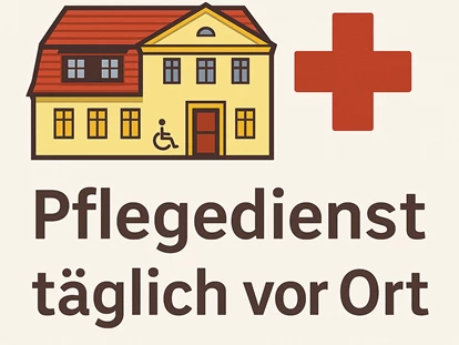 Rollstuhlgerechte Unterkunft - Pflegebett - Der Pflegedienst des DRK ist täglich vor Ort. Bei entsprechender Vorlaufzeit kann auch Dialyse geplant werden. Bitte melden Sie sich im Vorfeld bei uns, wenn Sie während Ihres Aufenthaltes Unterstützung benötigen. - Gutshof Roggow bei Güstrow