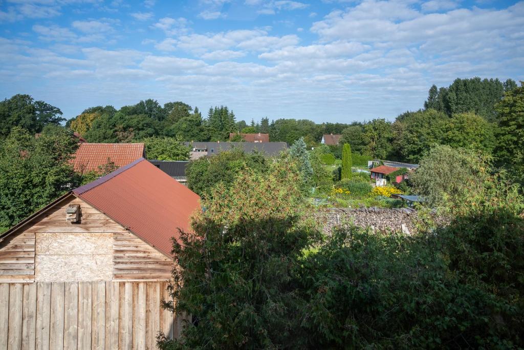 Rollstuhl-Urlaub: Natur wohin man schaut - Gutshof Roggow bei Güstrow