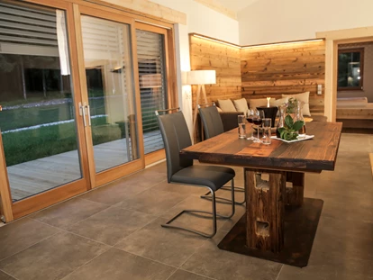 Rollstuhlgerechte Unterkunft - Unterkunftsart: Ferienhaus - Dobringers Chalet-Dorf