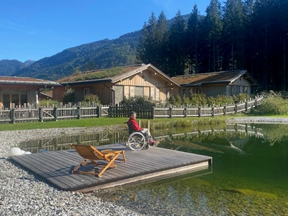 Rollstuhlgerechte Unterkunft - Unterkunftsart: Ferienhaus - Dobringers Chalet-Dorf