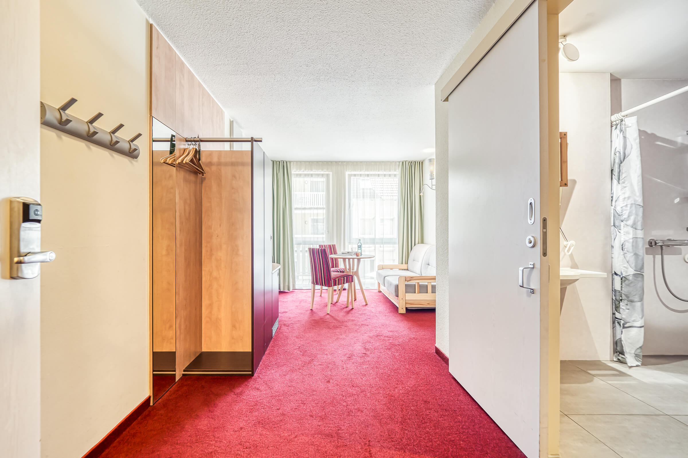 Rollstuhlgerechte Unterkunft - Doppelzimmer Komfort behindertengerecht - Familien- & Gesundheitshotel Villa Sano