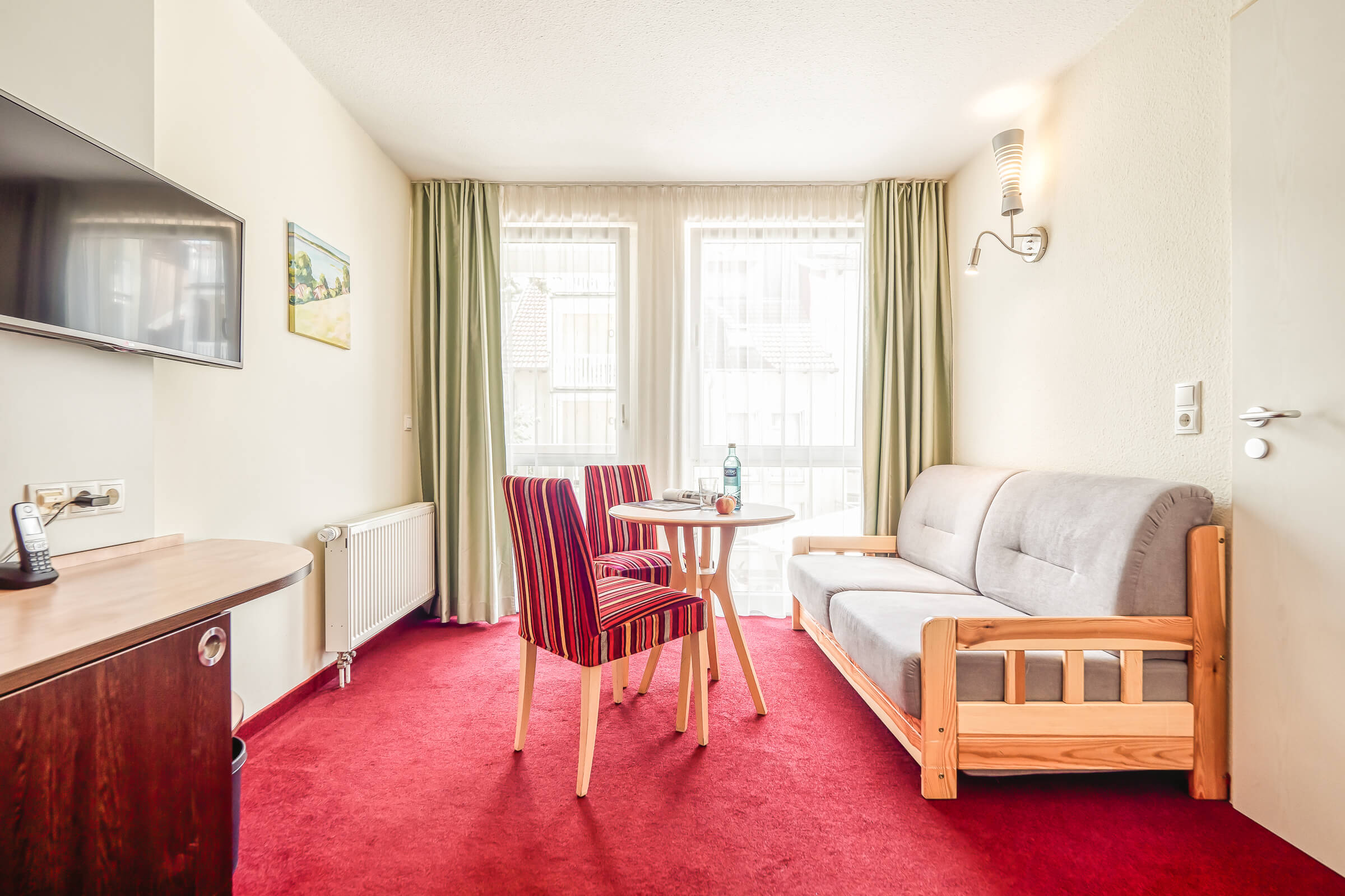 Rollstuhlgerechte Unterkunft - Doppelzimmer Komfort behindertengerecht - Familien- & Gesundheitshotel Villa Sano