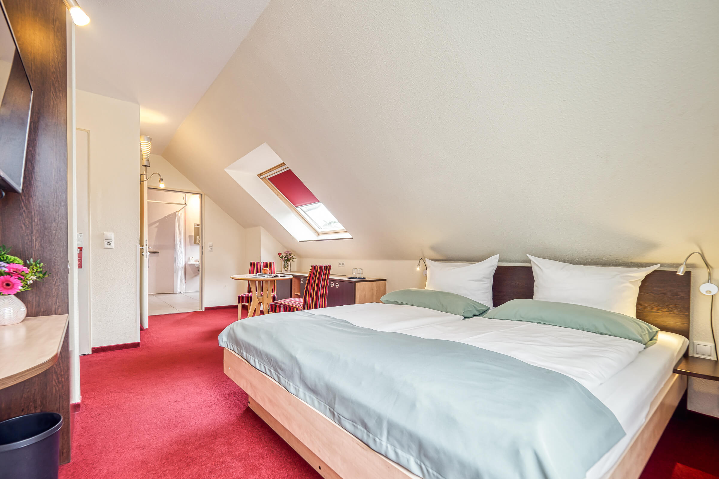 Rollstuhl-Urlaub: Doppelzimmer behindertengerecht - Familien- & Gesundheitshotel Villa Sano