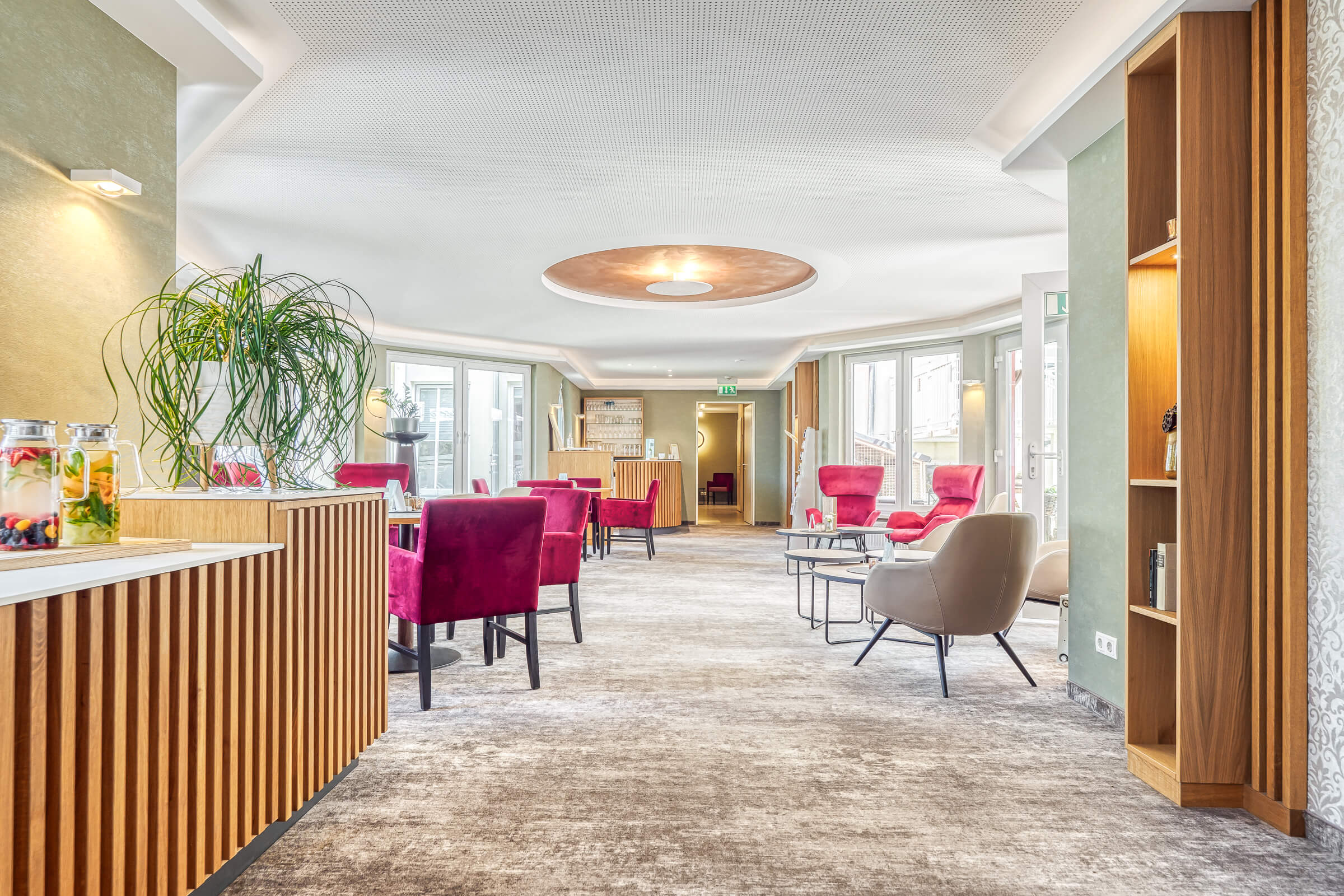 Rollstuhl-Urlaub: Wintergarten - Familien- & Gesundheitshotel Villa Sano