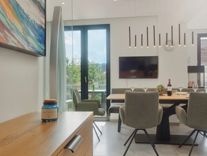 Rollstuhlgerechte Unterkunft - Blick zum Balkon - Baltic One