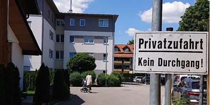 Rollstuhlgerechte Unterkunft - Pastetten - Privat Zufahrt - Ferienwohnung Werner Bad Aibling