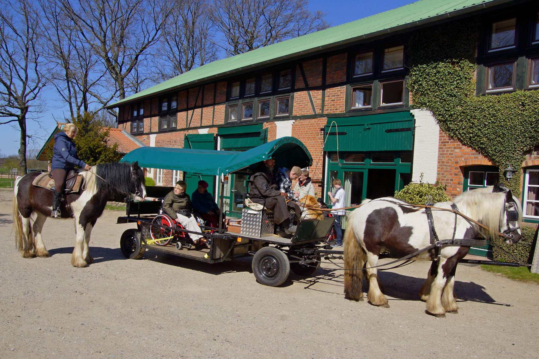 Rollstuhl-Urlaub: Ferienhof Wisch 