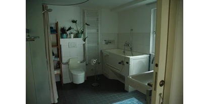 Rollstuhlgerechte Unterkunft - Unterkunftsart: Ferienhaus - Bad EG - Sophies Haus