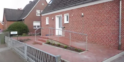 Rollstuhlgerechte Unterkunft - Unterkunftsart: Ferienhaus - Ebenerdiger Zugang zum Ferienhaus in Amelsberg - Ferienhaus Amelsberg