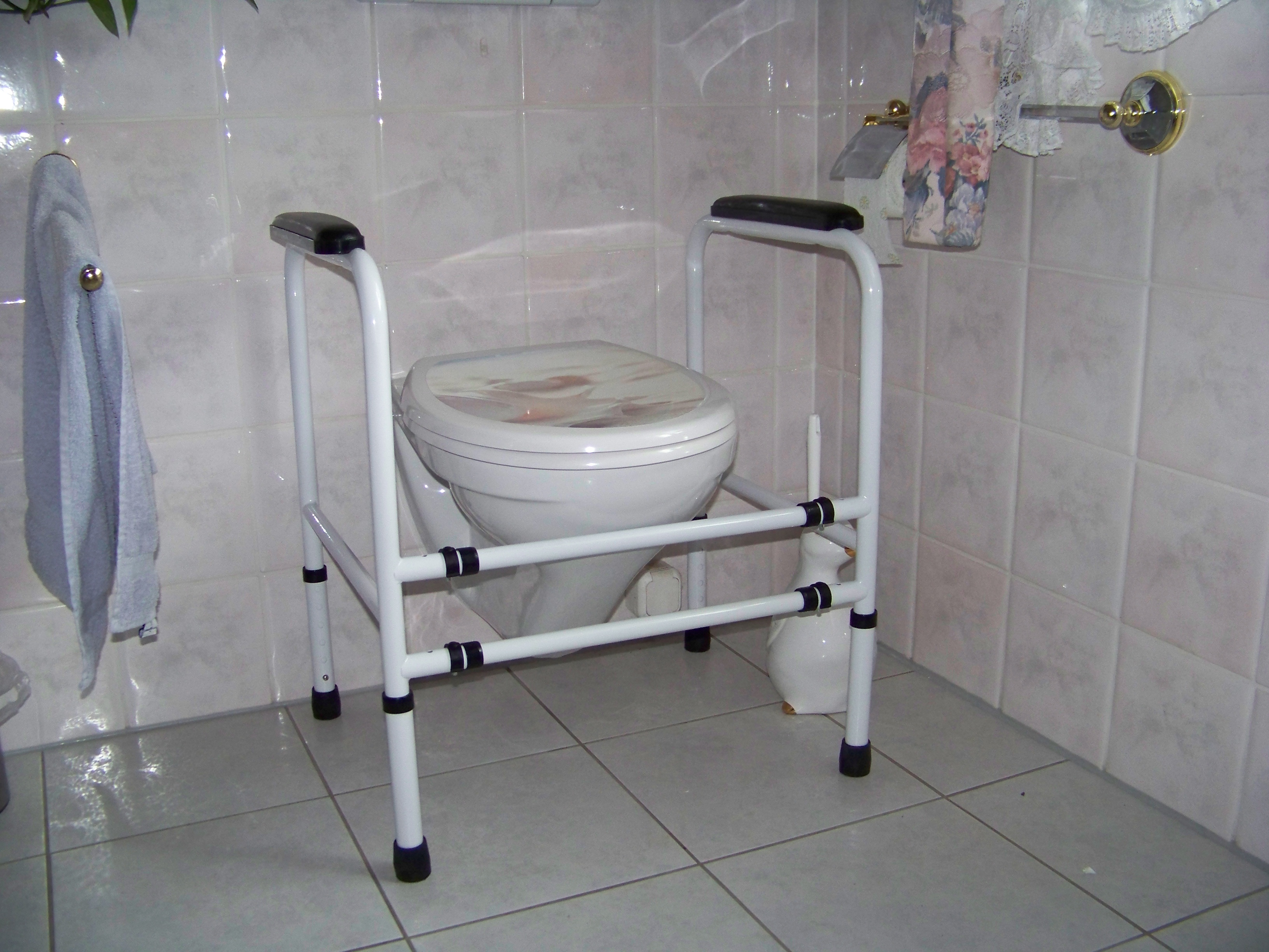 Rollstuhl-Urlaub: WC mit Haltegriff - Marlies Reifferscheid-Wahl