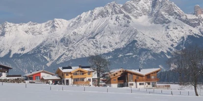 Rollstuhlgerechte Unterkunft - Unterkunftsart: Ferienhaus - Winter - Villa Mandl bei Zell am See Pool Sauna Hunde erl. Rollstuhlgängig