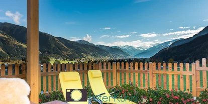 Rollstuhlgerechte Unterkunft - Unterkunftsart: Ferienhaus - Terrasse - Villa Mandl bei Zell am See Pool Sauna Hunde erl. Rollstuhlgängig