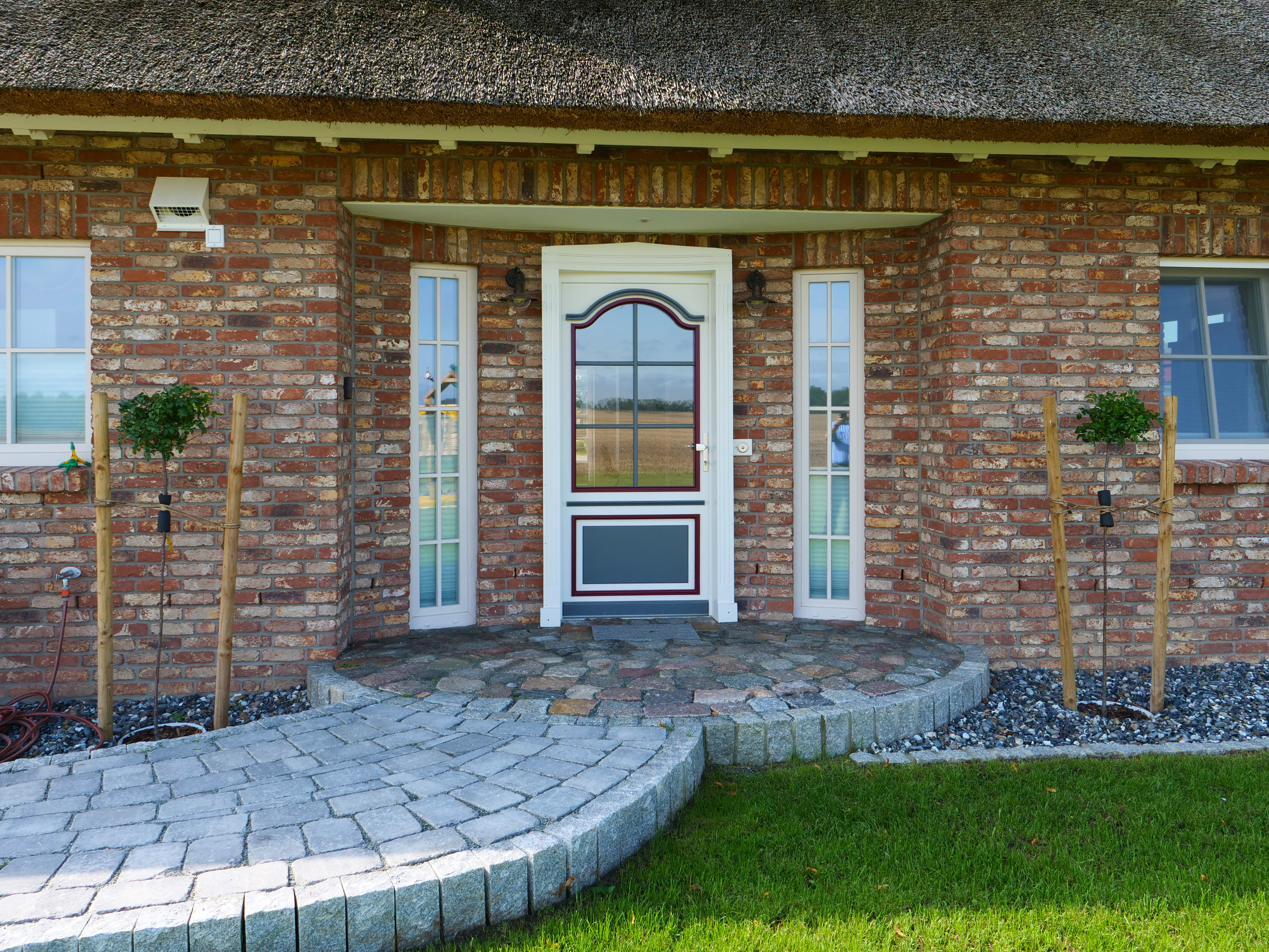 Rollstuhl-Urlaub: barrierefreier Zugang - "Landliebe unter Reet" auf Rügen- barrierefrei 5*für bis zu 8 Personen