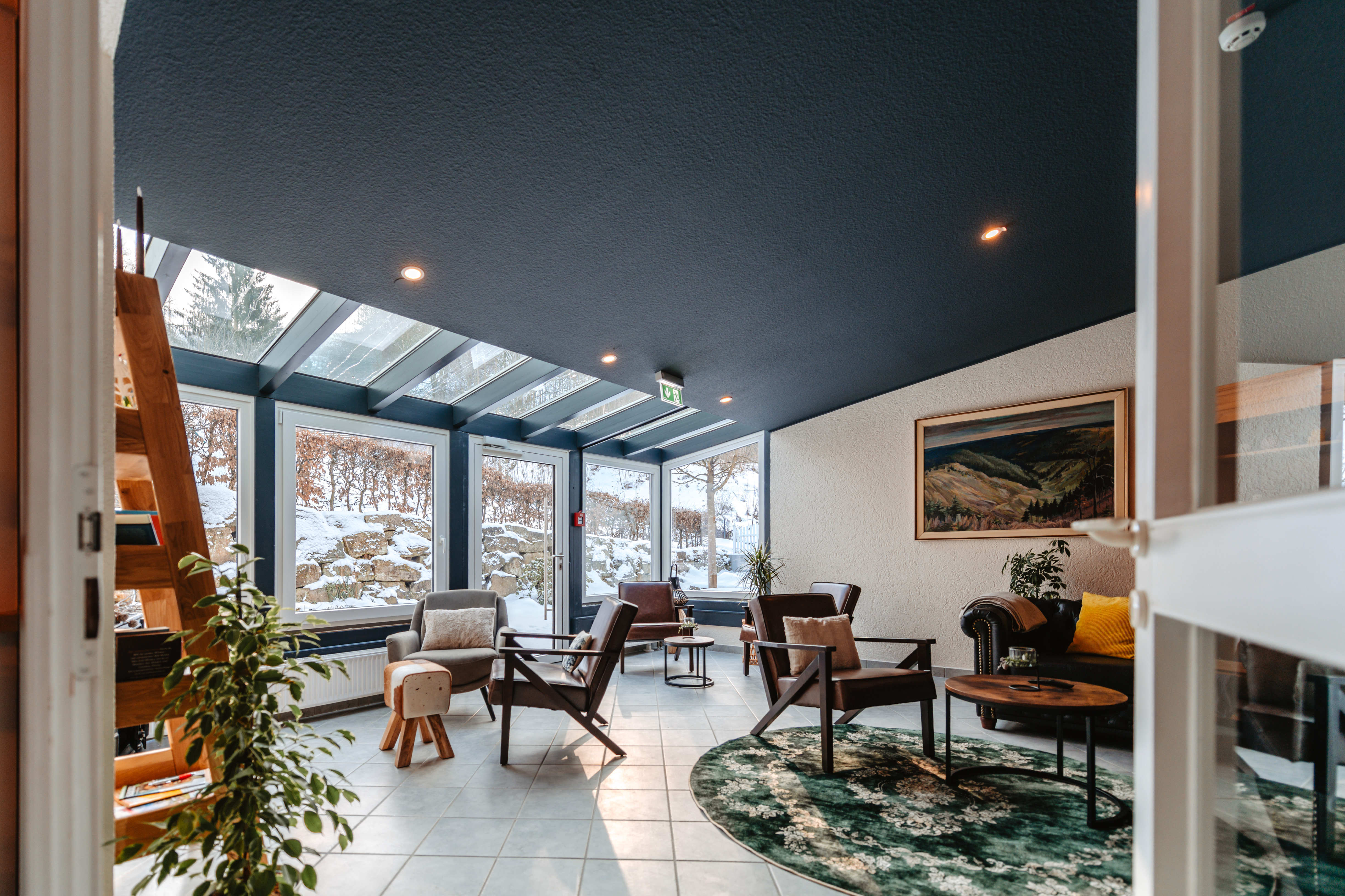 Rollstuhl-Urlaub: Lounge - HarzHold - Apartmenthotel