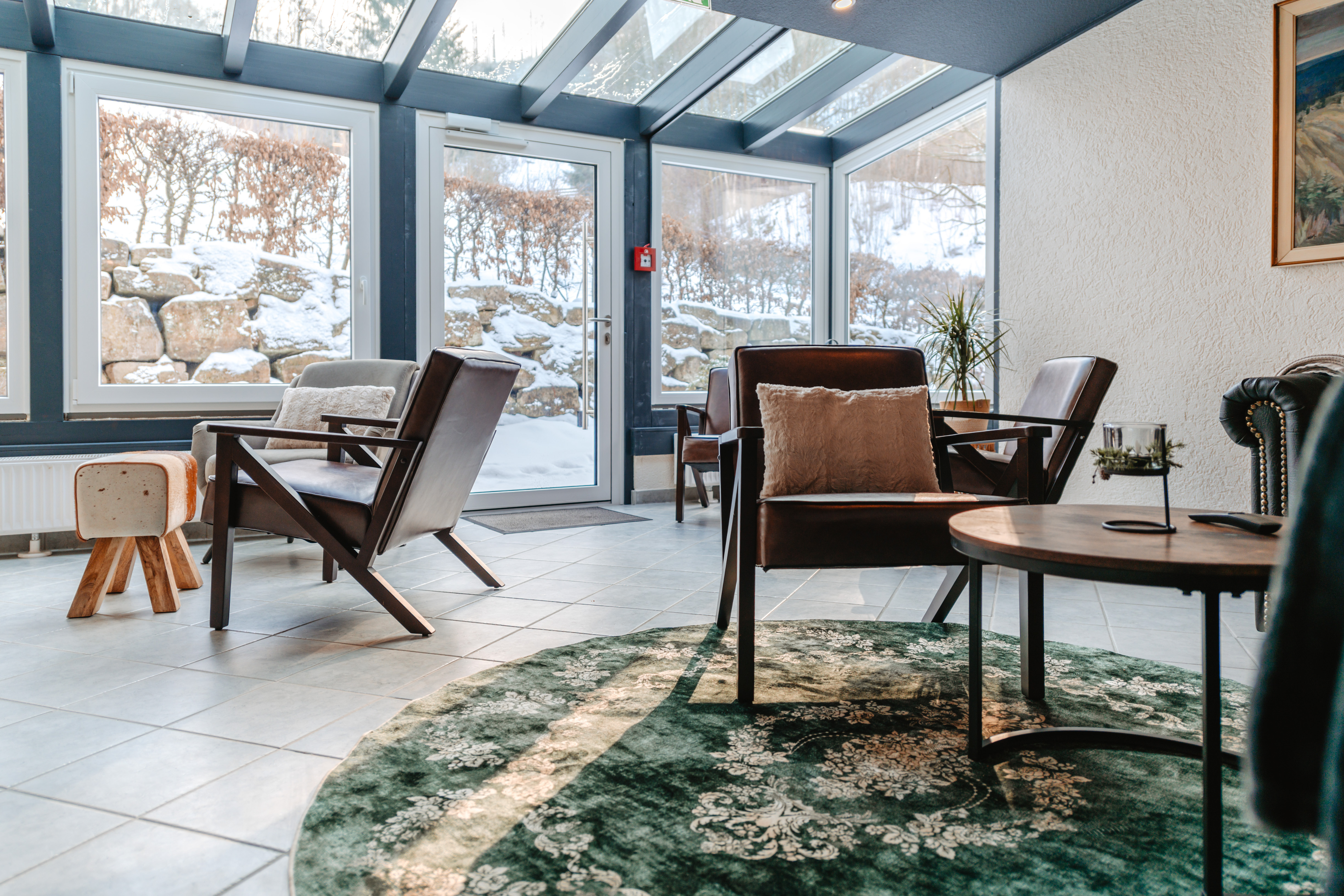 Rollstuhl-Urlaub: Lounge - HarzHold - Apartmenthotel