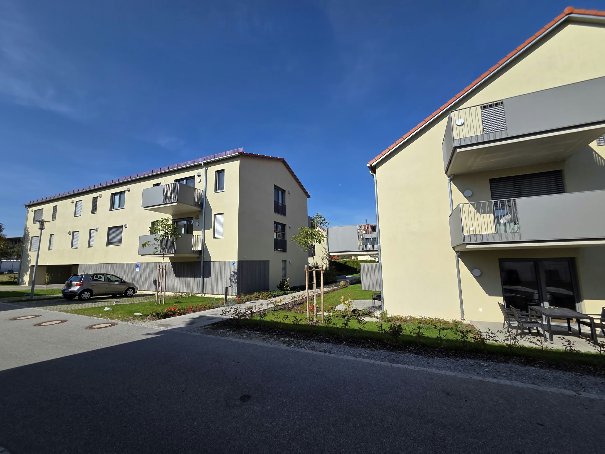 Rollstuhl-Urlaub: Eazy Handicap Bad Füssing - Außenansicht - Ferienwohnung Eagle